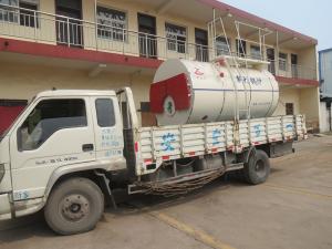 8.17日1噸燃氣鍋爐發貨